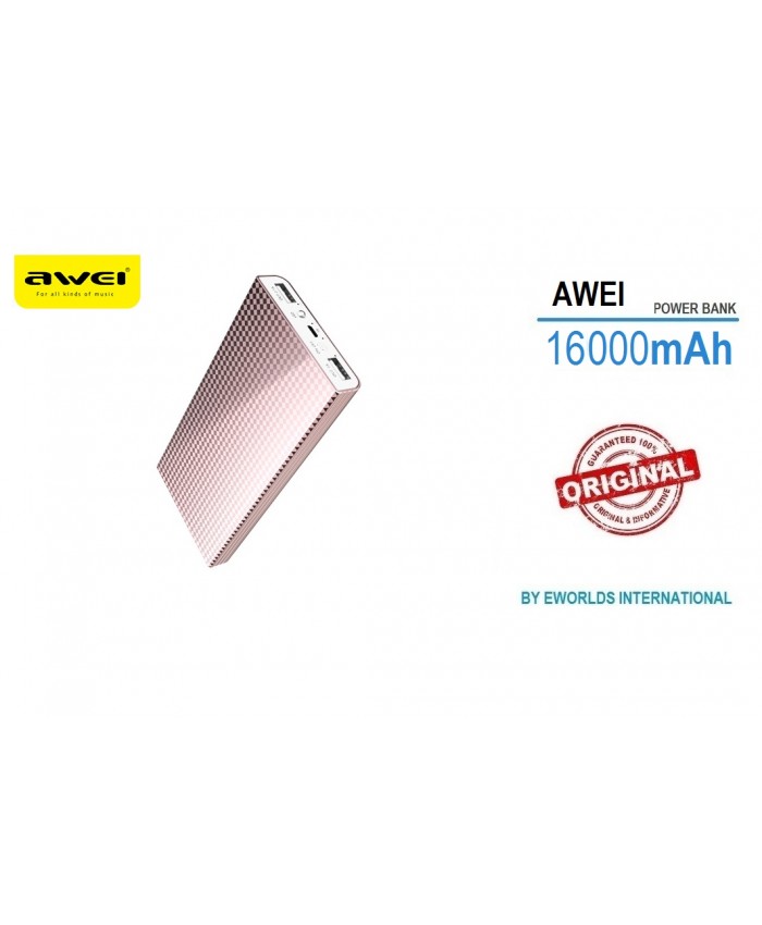 Awei P89K Digital 16000mAh Power Bank 